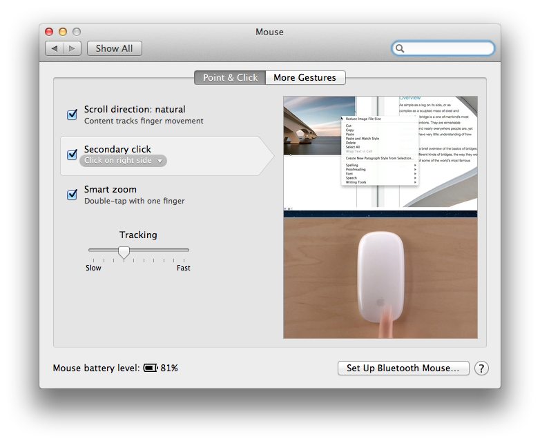 right click in remote desktop for mac